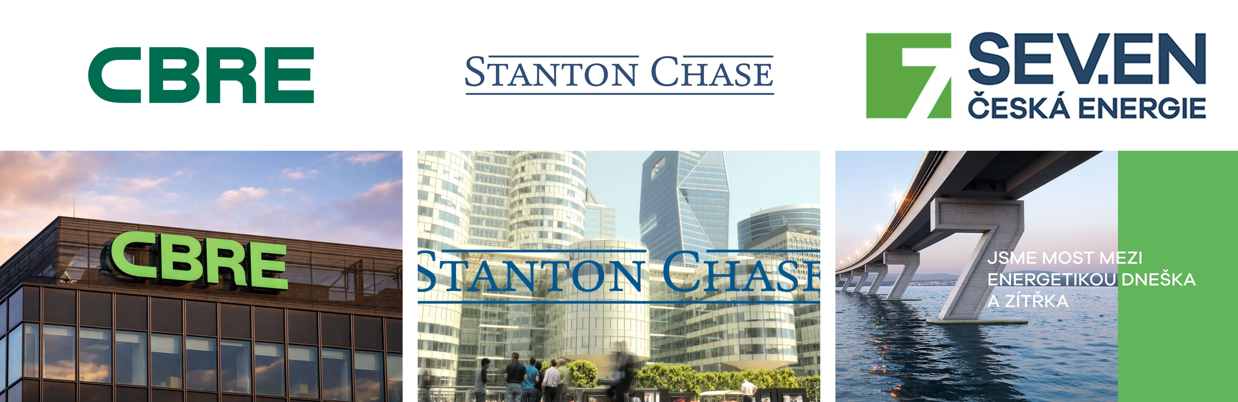 CBRE, Stanton Chase, SE.ven Česká energie